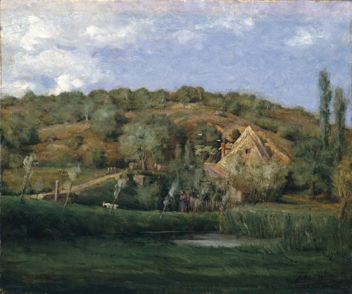 julian alden weir A French Homestead